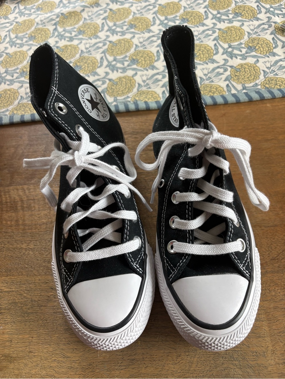 Converse Black and White Kids High-Top Sneakers